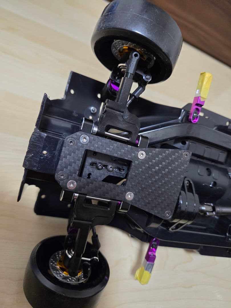 ドリラジ　タミヤ　CC01 CC86シャーシ、メカ、 ボディ付き