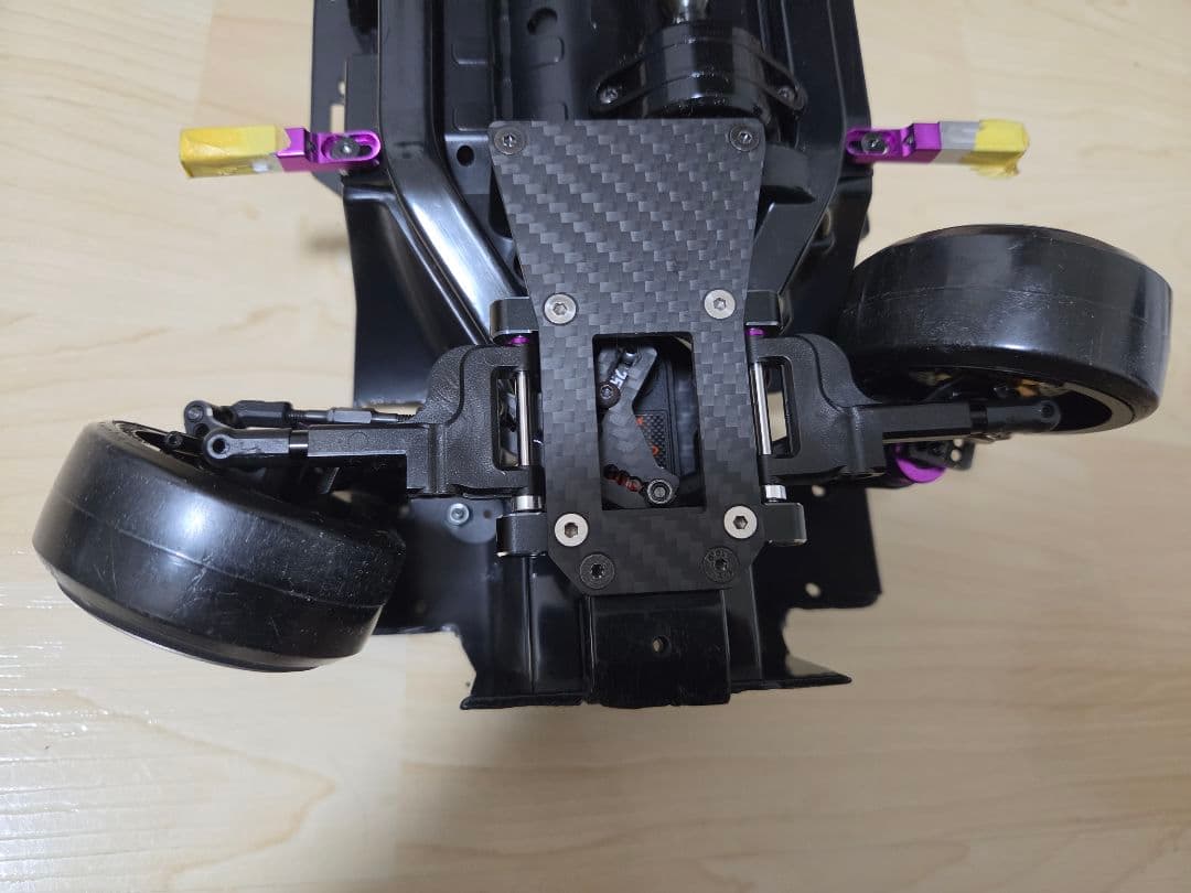 ドリラジ　タミヤ　CC01 CC86シャーシ、メカ、 ボディ付き