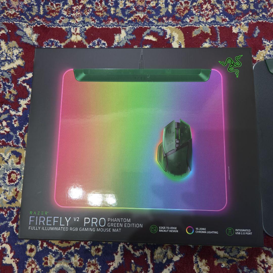 マウス・トラックボール Razer Firefly V2 Pro Phantom Green