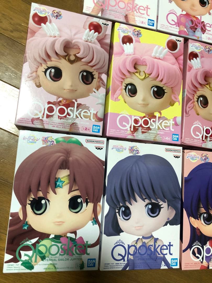セーラームーン Qposket フィギュア 8体セット