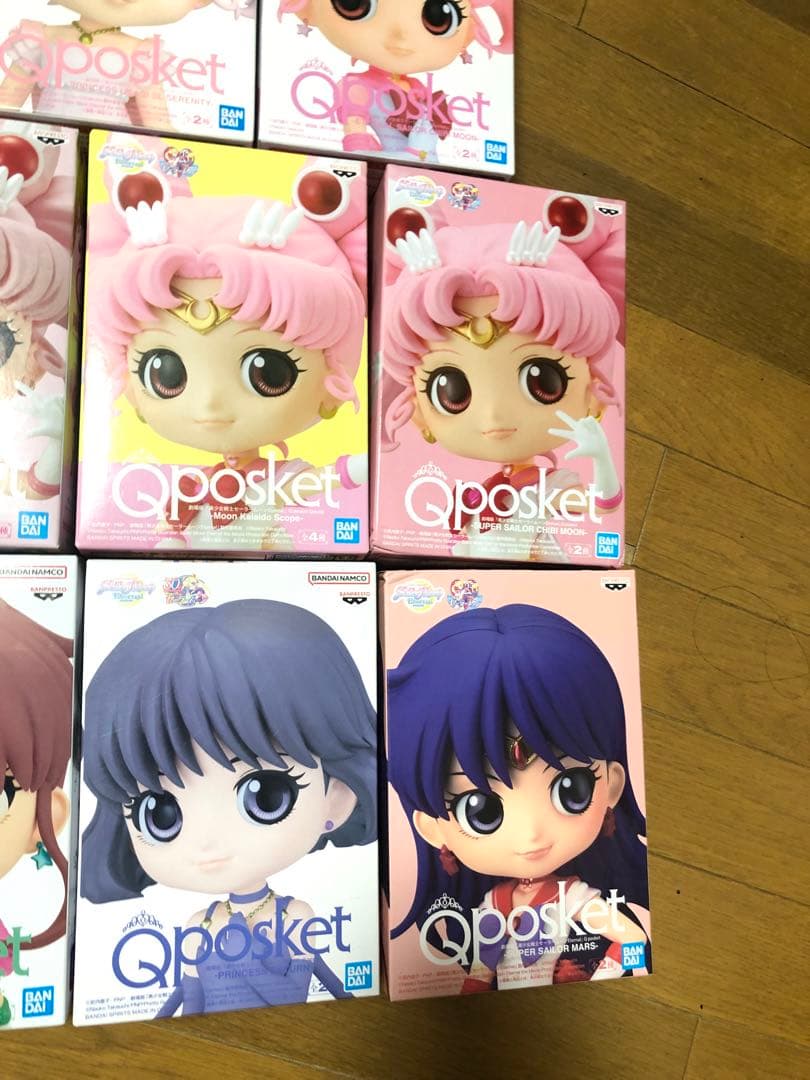 セーラームーン Qposket フィギュア 8体セット