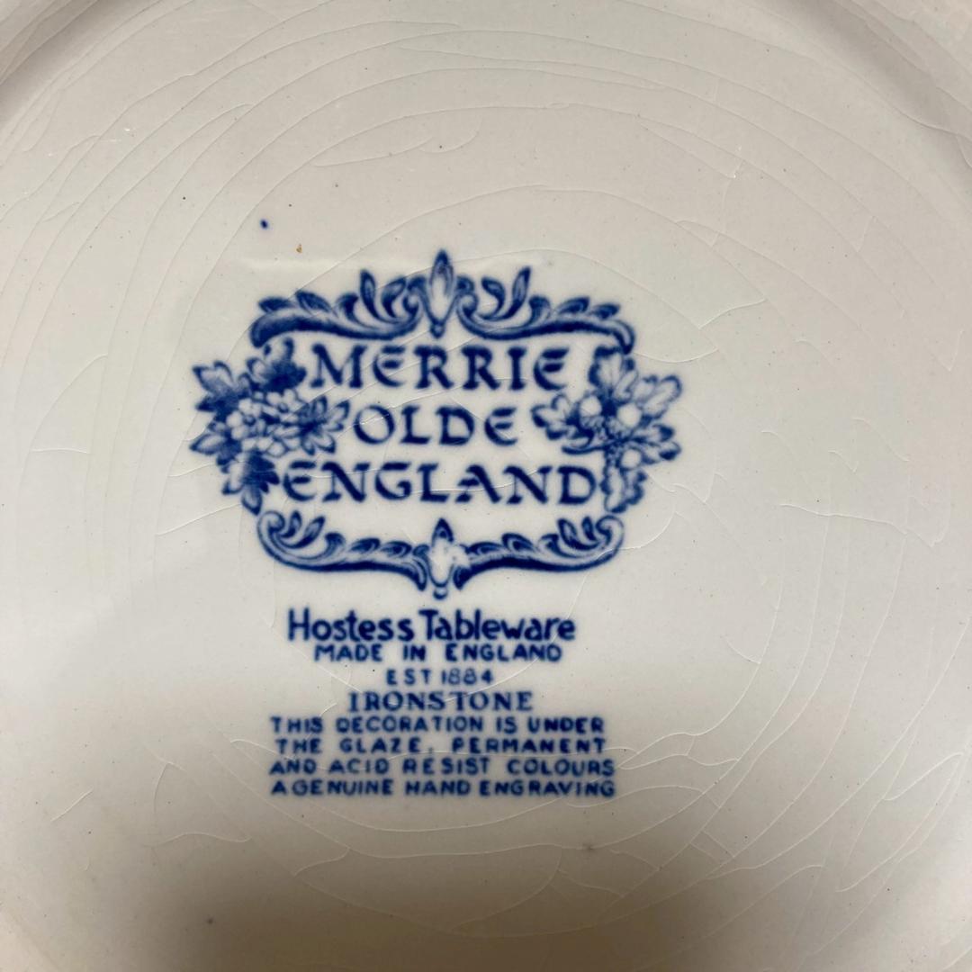 ★まとめ買いでお値引No.10★4枚組★MERRIE OLDE 深皿