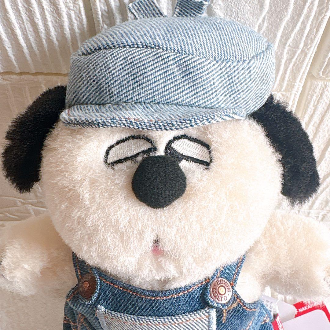 EDWIN デニムブラザーズ オラフ ぬいぐるみ ピーナッツ スヌーピー 新品
