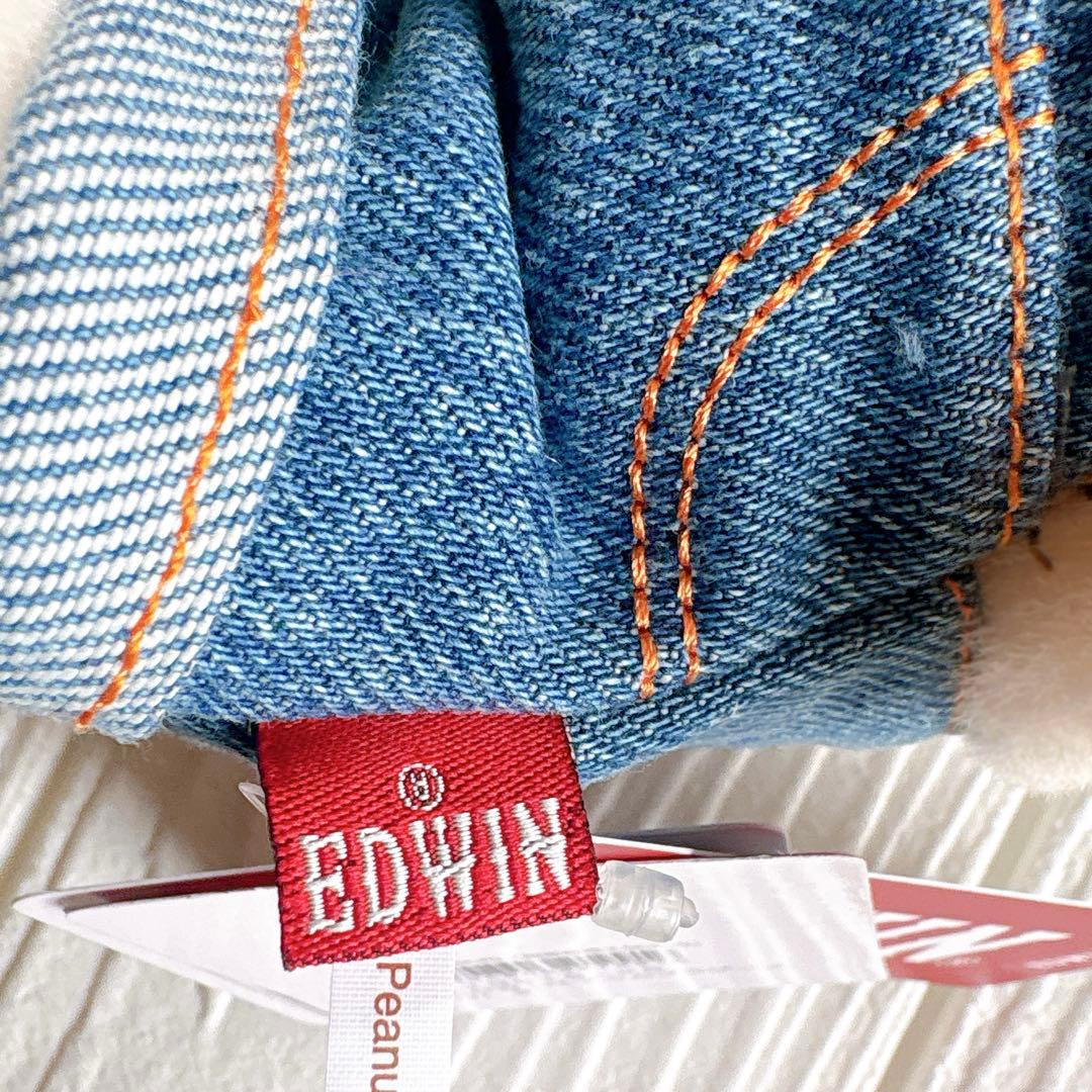EDWIN デニムブラザーズ オラフ ぬいぐるみ ピーナッツ スヌーピー 新品