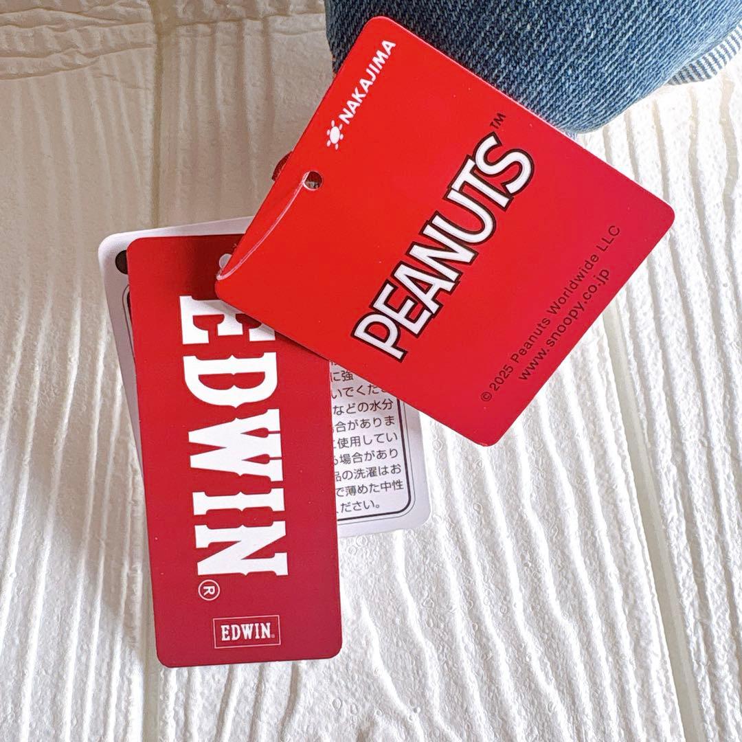 EDWIN デニムブラザーズ オラフ ぬいぐるみ ピーナッツ スヌーピー 新品
