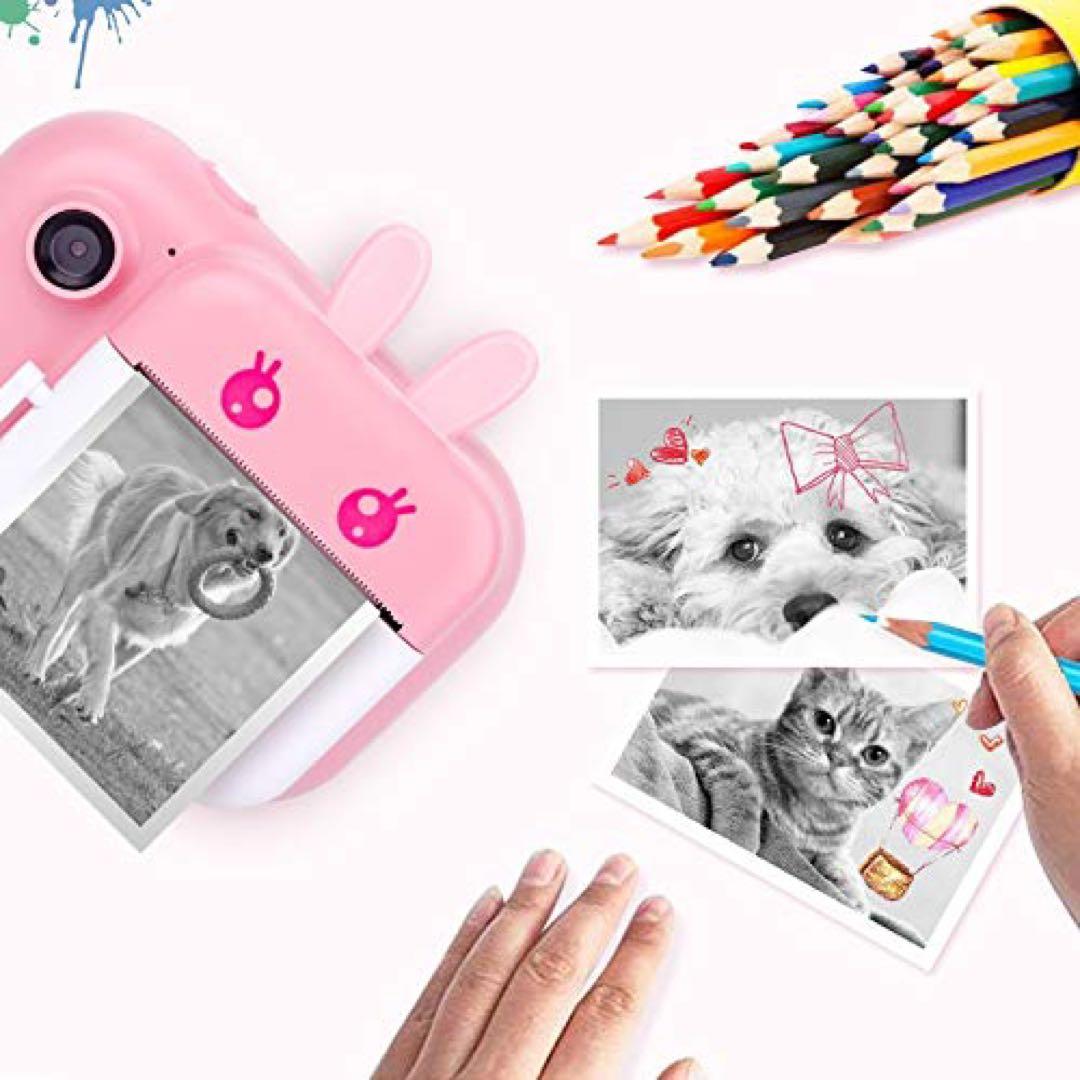 子供のHDカメラ用子供カメラインスタントプリントカメラサーマルフォト