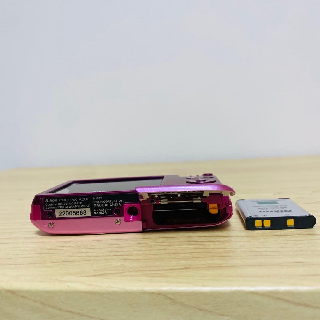 【極美品】Nikon coolpix A300 デジタルカメラSDカード付