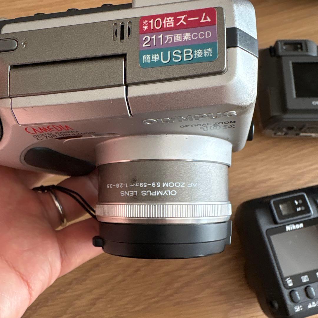 動作未確認　デジタルカメラ　3点セット