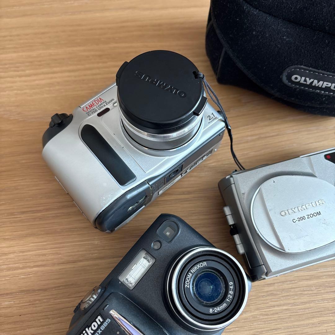 動作未確認　デジタルカメラ　3点セット
