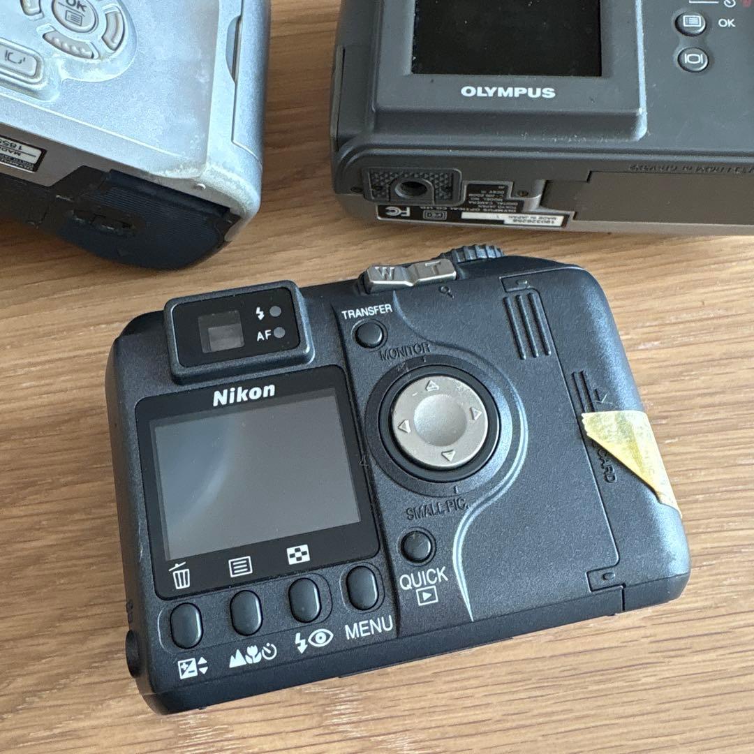 動作未確認　デジタルカメラ　3点セット