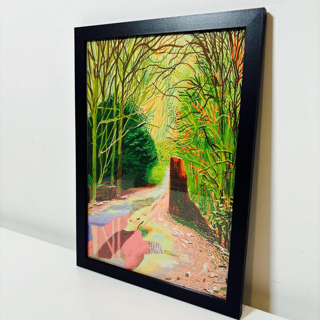 【専用出品】額付きポスター デイヴィッド・ホックニー 3枚セット(新品)