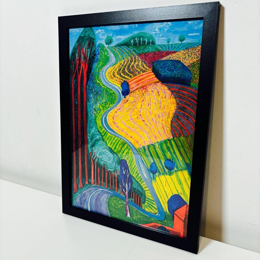 【専用出品】額付きポスター デイヴィッド・ホックニー 3枚セット(新品)