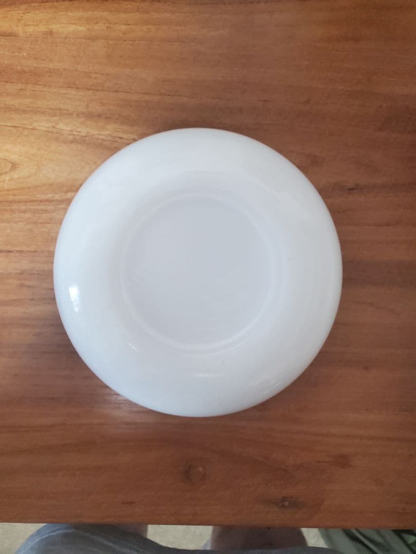 Hazel Atlas大きめキャンディーストライプボウル　ヴィンテージ