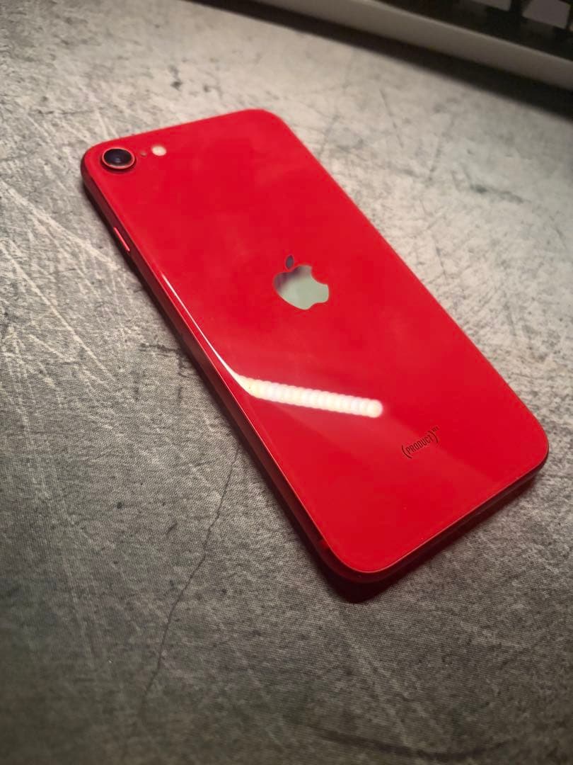 ★美品★ Apple iPhone SE 第2 RED 128g SIMフリー