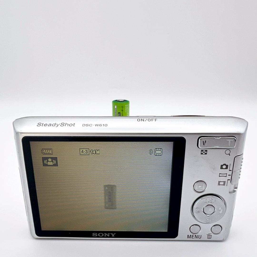 【完動品】SONY Cyber-shot DSC-W610 コンデジ 動作確認済