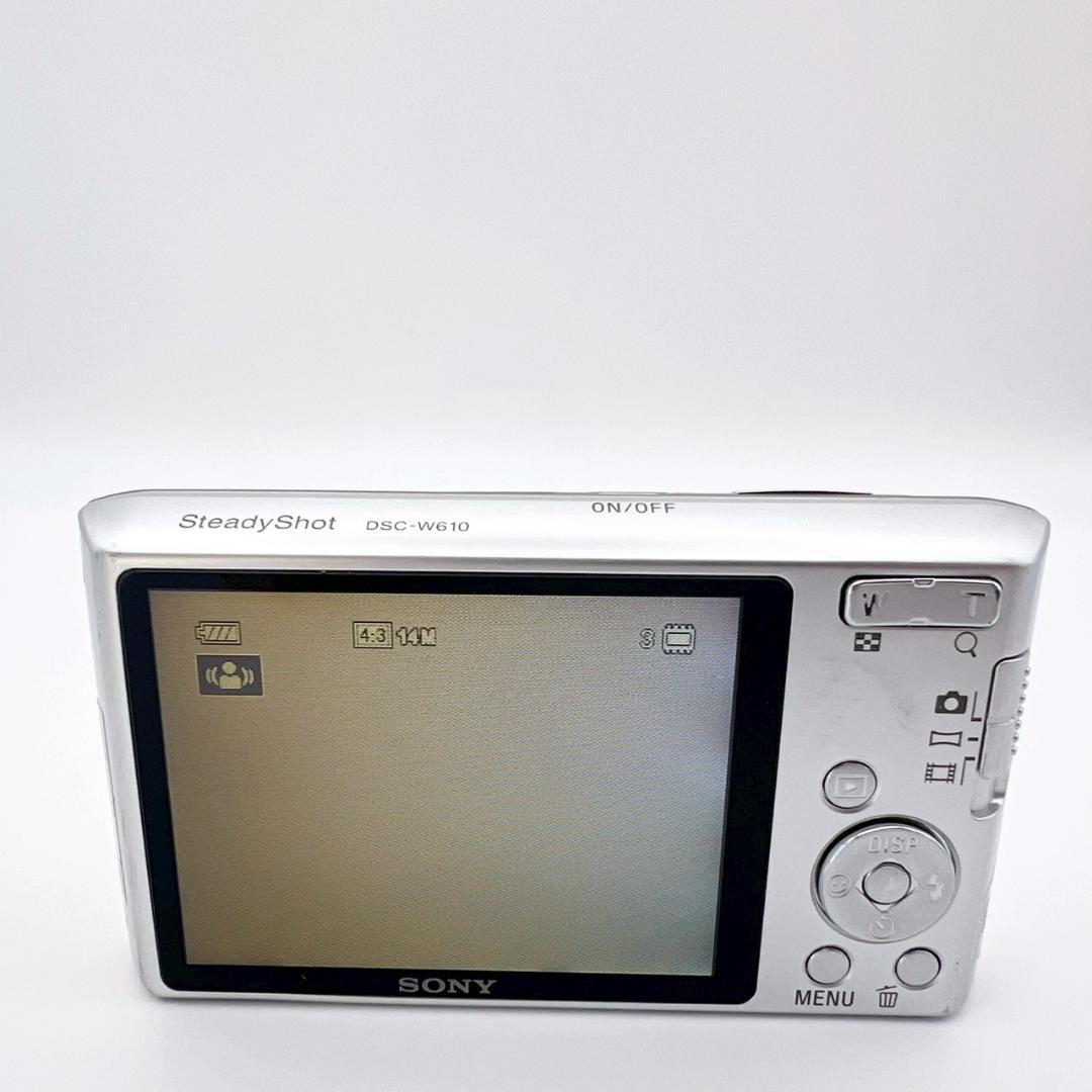 【完動品】SONY Cyber-shot DSC-W610 コンデジ 動作確認済