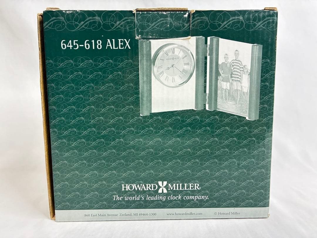 ◉Howard Miller 645-618◉ アレックス フォトフレーム時計