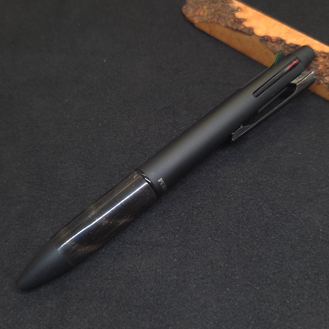 No.175ピュアモルト4&1カスタム黒水牛の角芯持使用