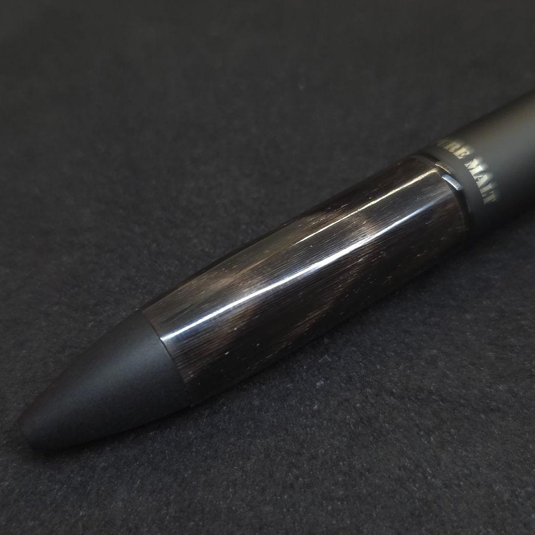 No.175ピュアモルト4&1カスタム黒水牛の角芯持使用