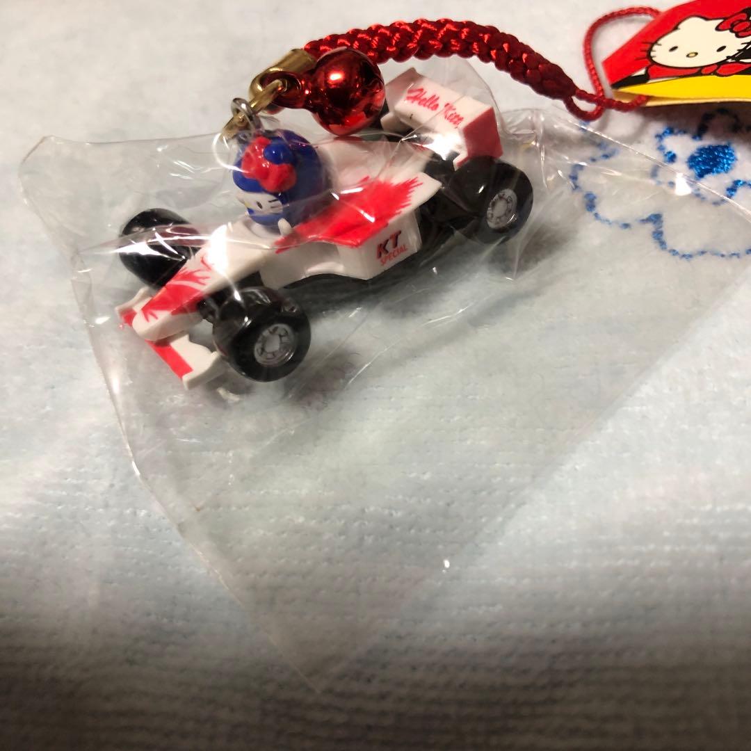 キティ根付け　サーキット限定　レーシングカー