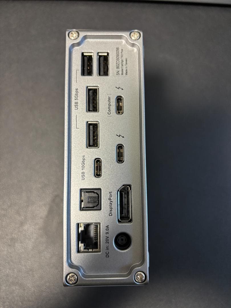 【ジャンク品】CalDigit TS3 Plus+ USBハブ