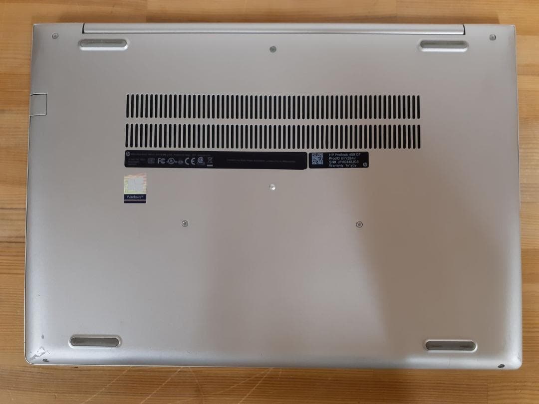 80L0324-03【ジャンク】ProBook 450 G7 Core i3