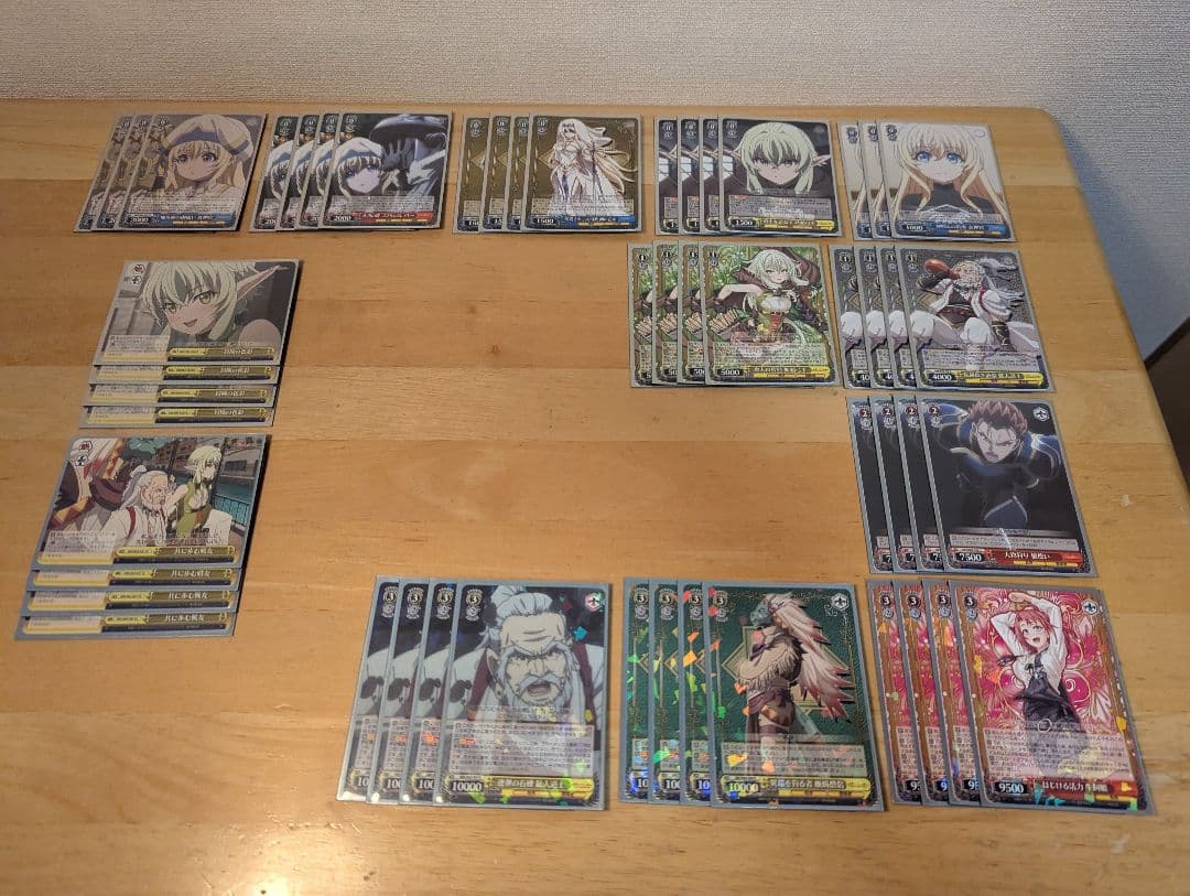 ヴァイス　ゴブリンスレイヤー　2デッキ　8炎　「TDノーマル4コン」　優勝カード