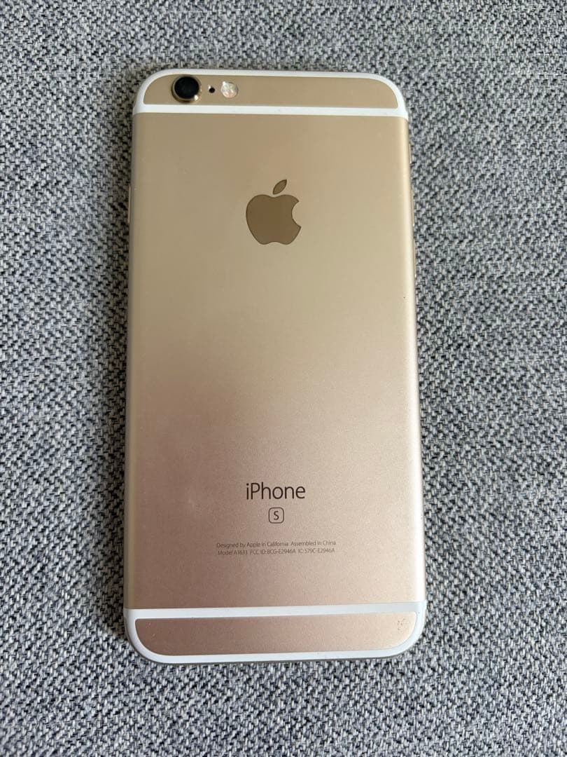 Apple iPhone 6S ゴールド 本体　128GB