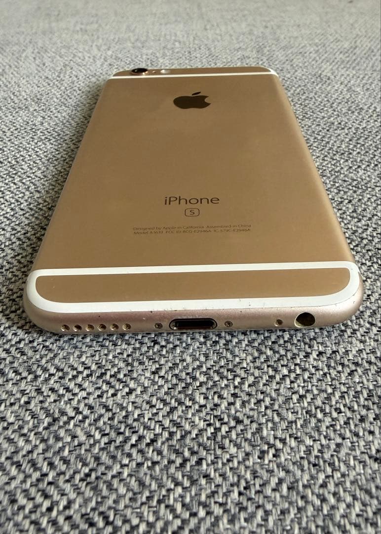 Apple iPhone 6S ゴールド 本体　128GB