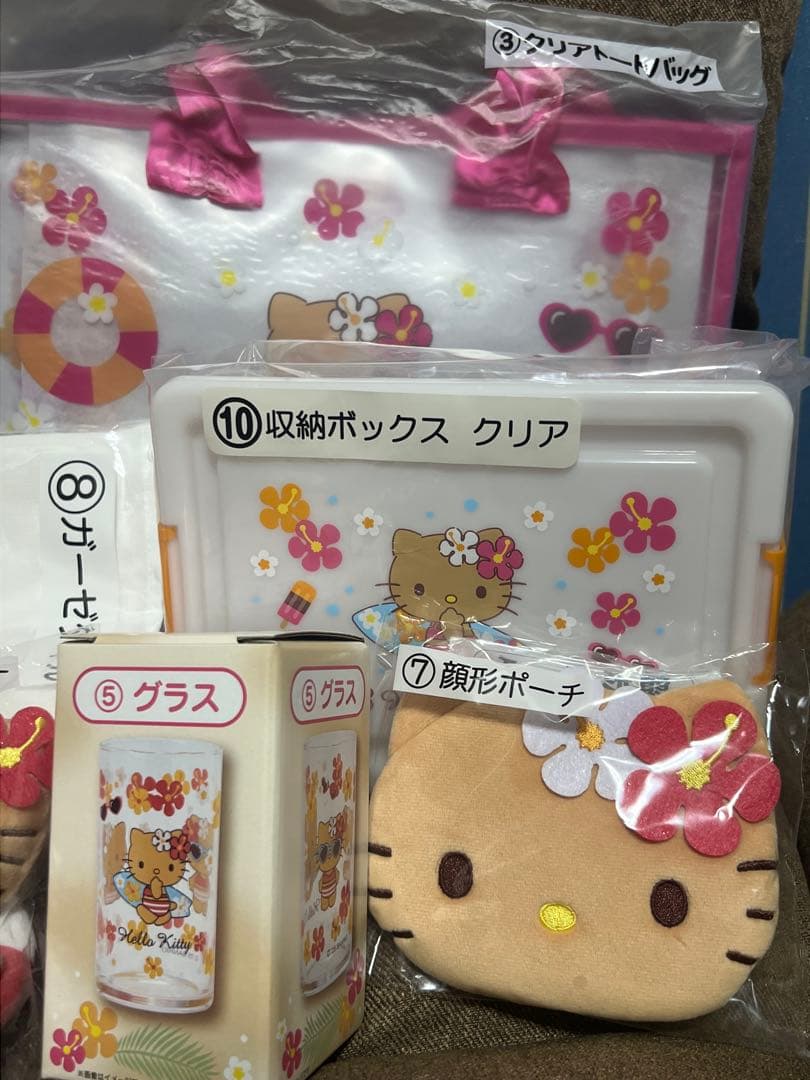 【unico☺︎︎︎︎】サンリオ 当たりくじ ハローキティ 7点セット