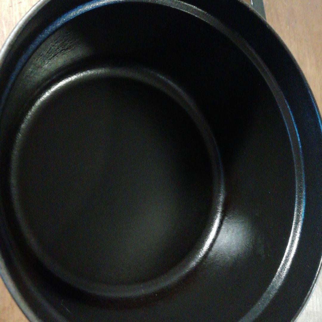 STAUB ストウブピコ・ココットラウンド20cm ブラック