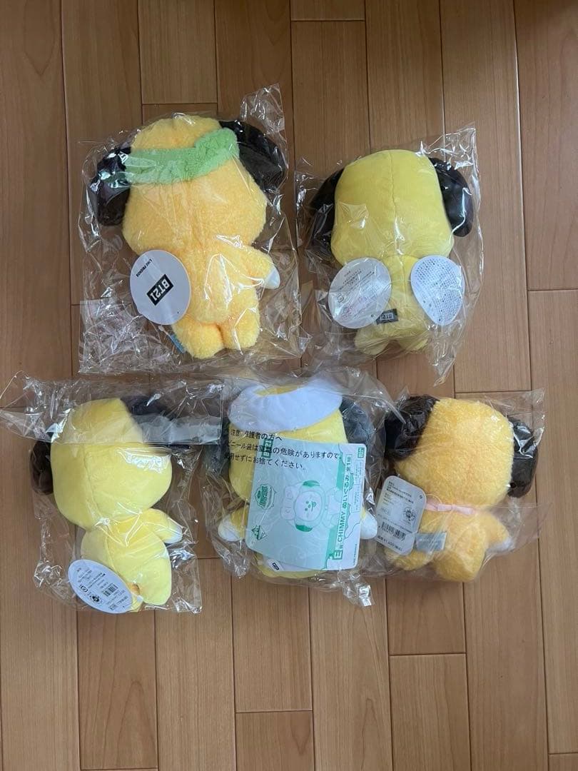 BT21 CHIMMY ぬいぐるみ5体セットJIMIN チミー まとめ売り