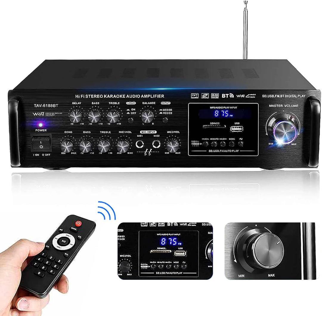 【開封済・未使用】Sunbuckオーディオサウンドアンプ TAV-6188BT