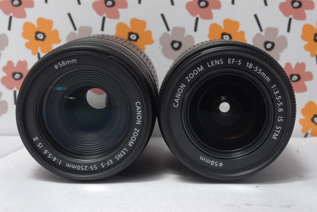 ❤Canon EOS 70D❤ダブルレンズ❤Wi-Fi接続❤ショット数3730回