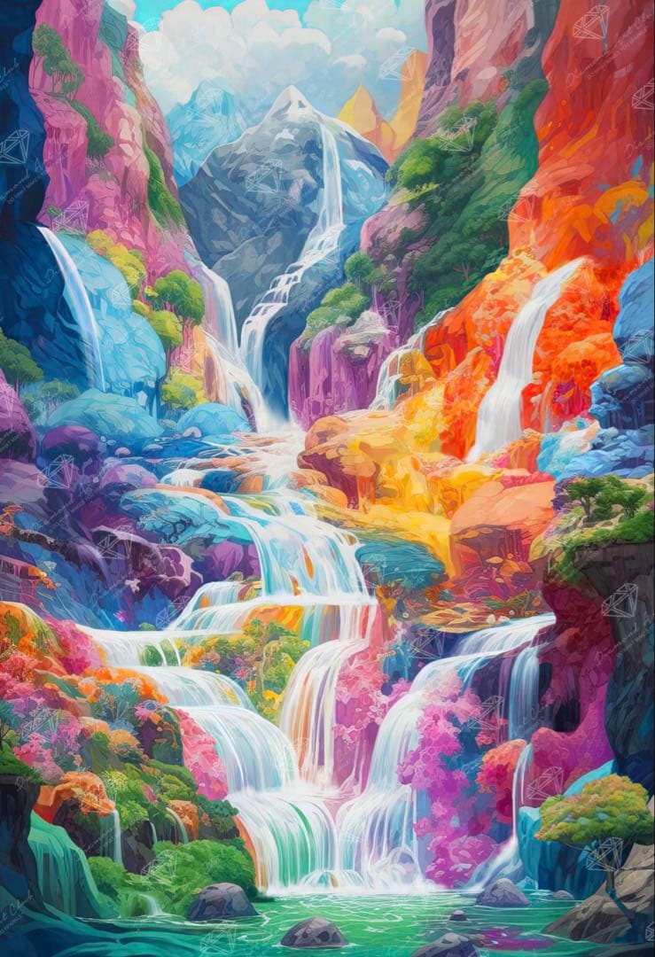 その他 Diamond Art Club \"Candy Waterfalls\"