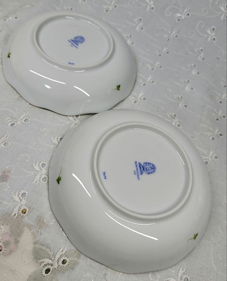 未使用近✨ヘレンド ウィーンの薔薇 サラダ フルーツ ボウル 小皿 深皿①