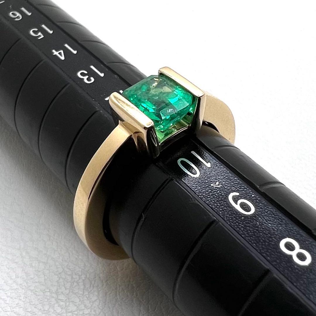 K18 リング　エメラルド0.89ct 11号 5.97 g