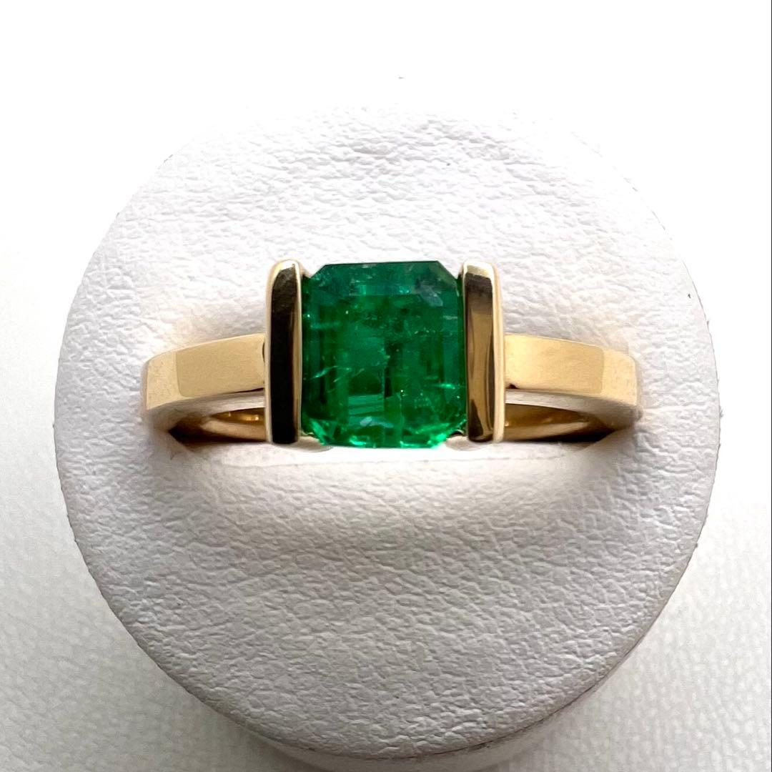 K18 リング　エメラルド0.89ct 11号 5.97 g