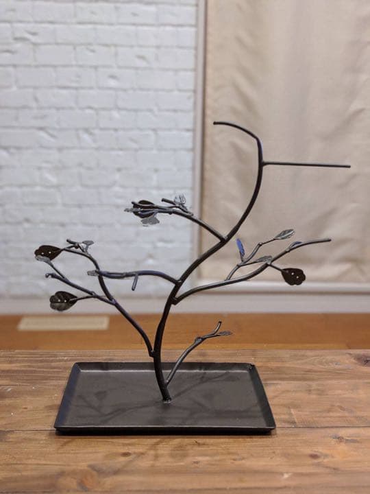 アイアン　ツリーアクセサリースタンド　アンティーク