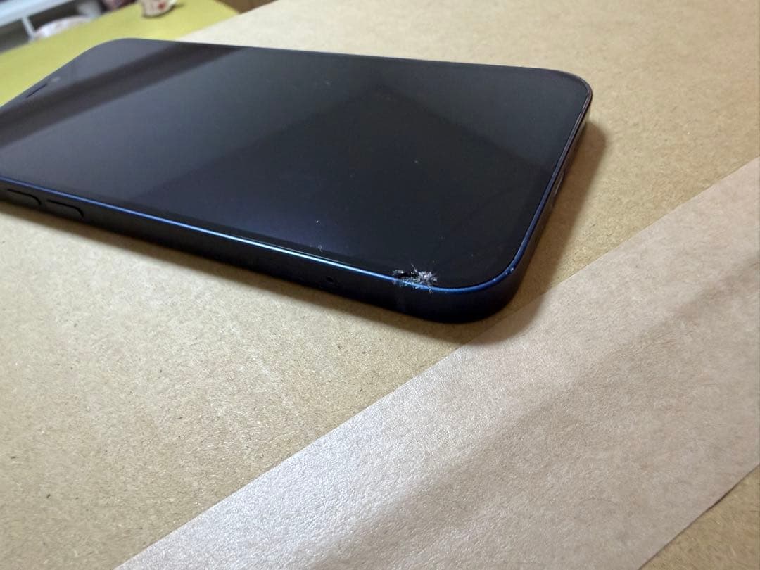 iPhone12　128GB　ブルー　付属品 (箱、ケーブル)