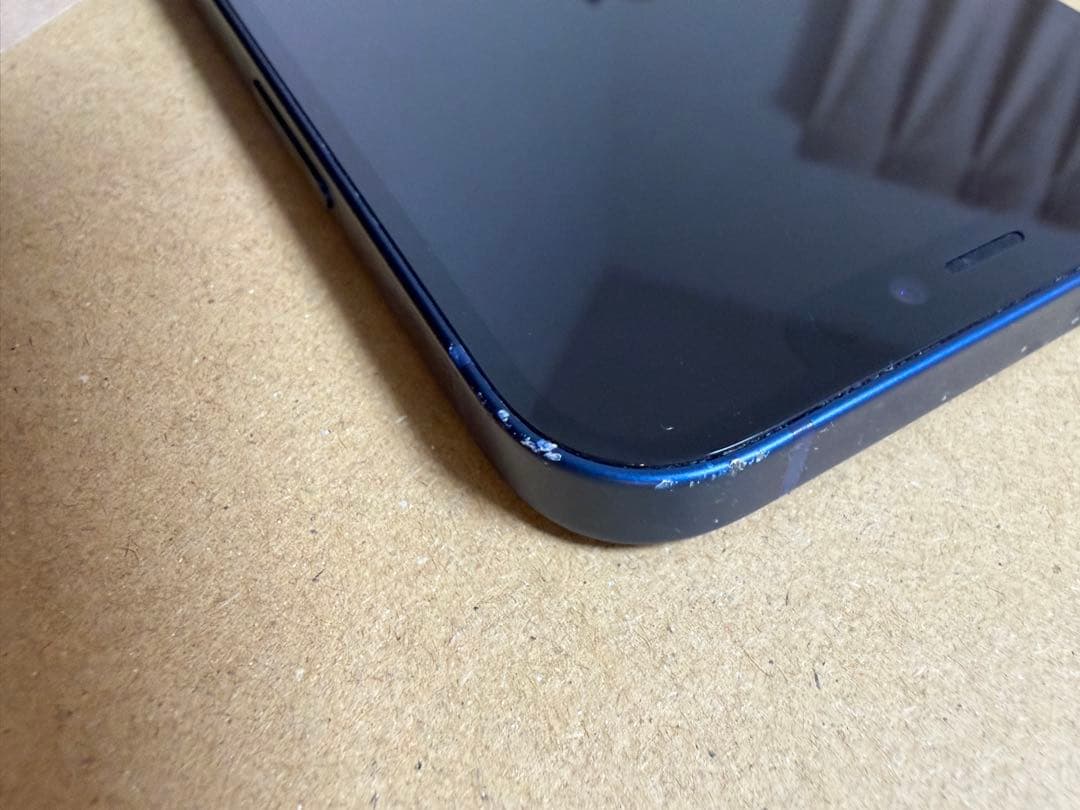 iPhone12　128GB　ブルー　付属品 (箱、ケーブル)