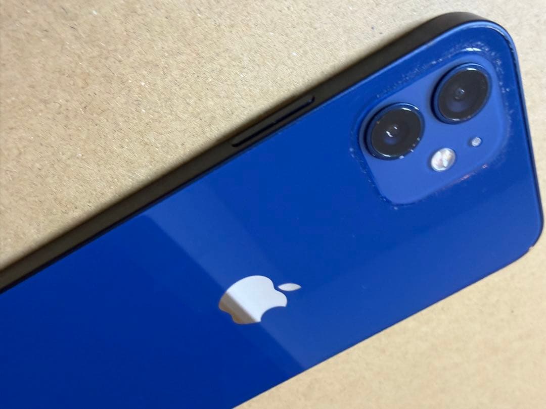 iPhone12　128GB　ブルー　付属品 (箱、ケーブル)