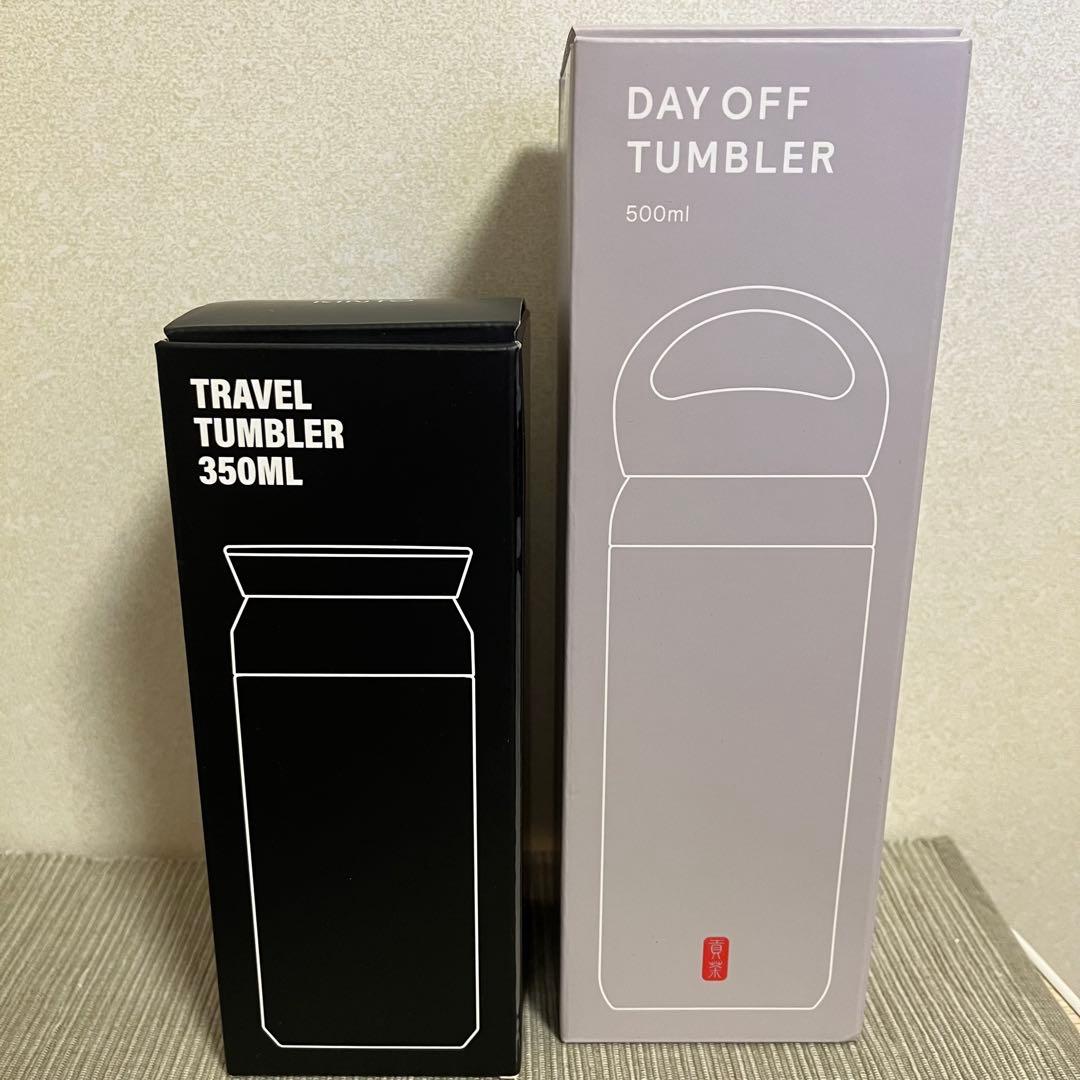 テッテコーヒー　トラベルタンブラー　ゴンチャ　デイオフタンブラー　セット