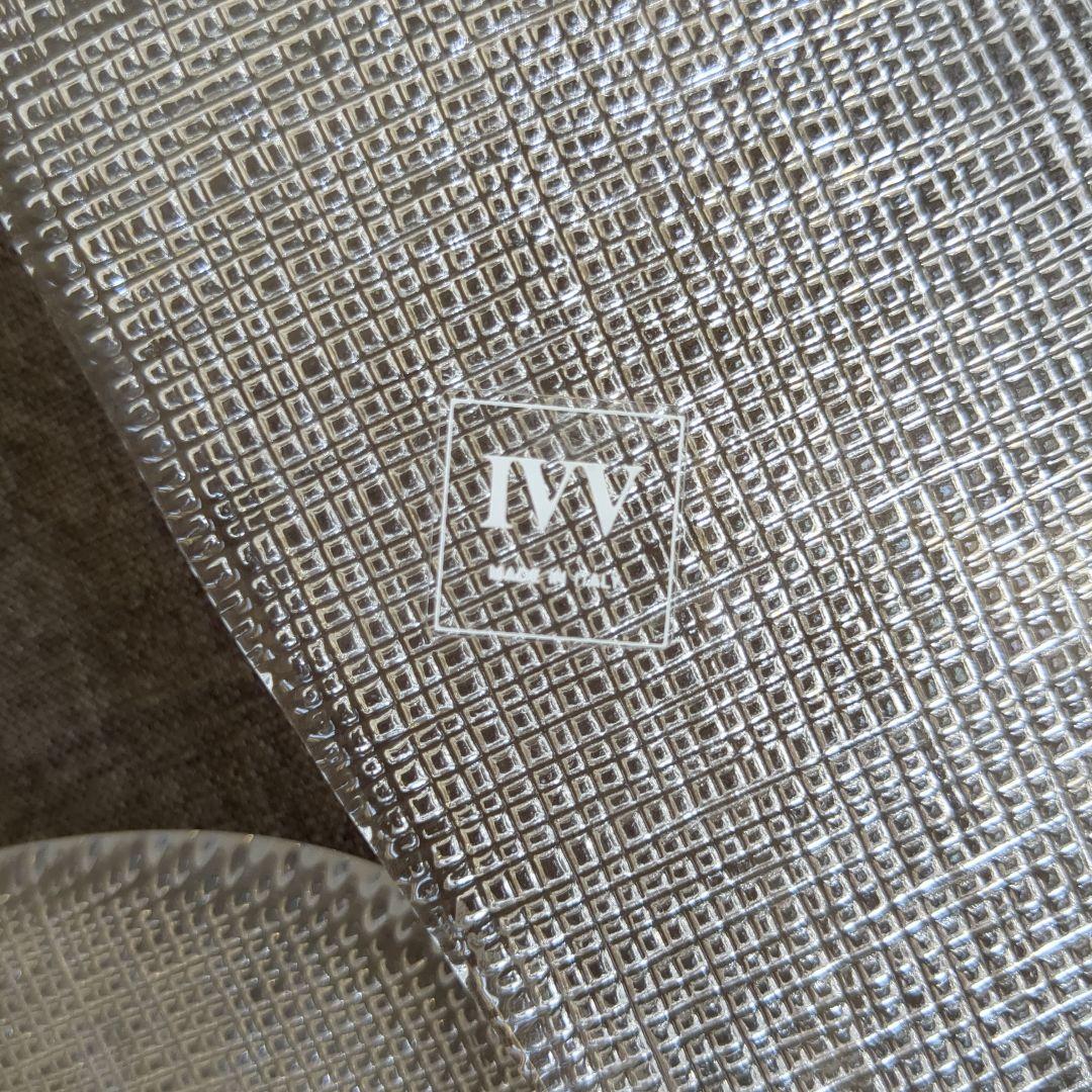 IVV アイブイブイ イタリア製 ガラス スクエア 角皿 大小 2枚 セット