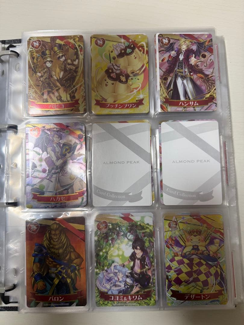 白猫プロジェクト　ウエハース　アーモンドピーク　コンプセット