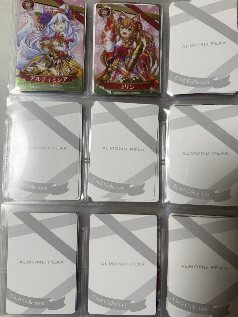 白猫プロジェクト　ウエハース　アーモンドピーク　コンプセット