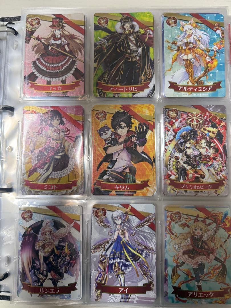 白猫プロジェクト　ウエハース　アーモンドピーク　コンプセット