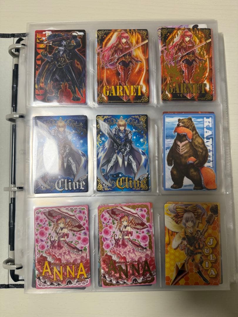 白猫プロジェクト　ウエハース　アーモンドピーク　コンプセット