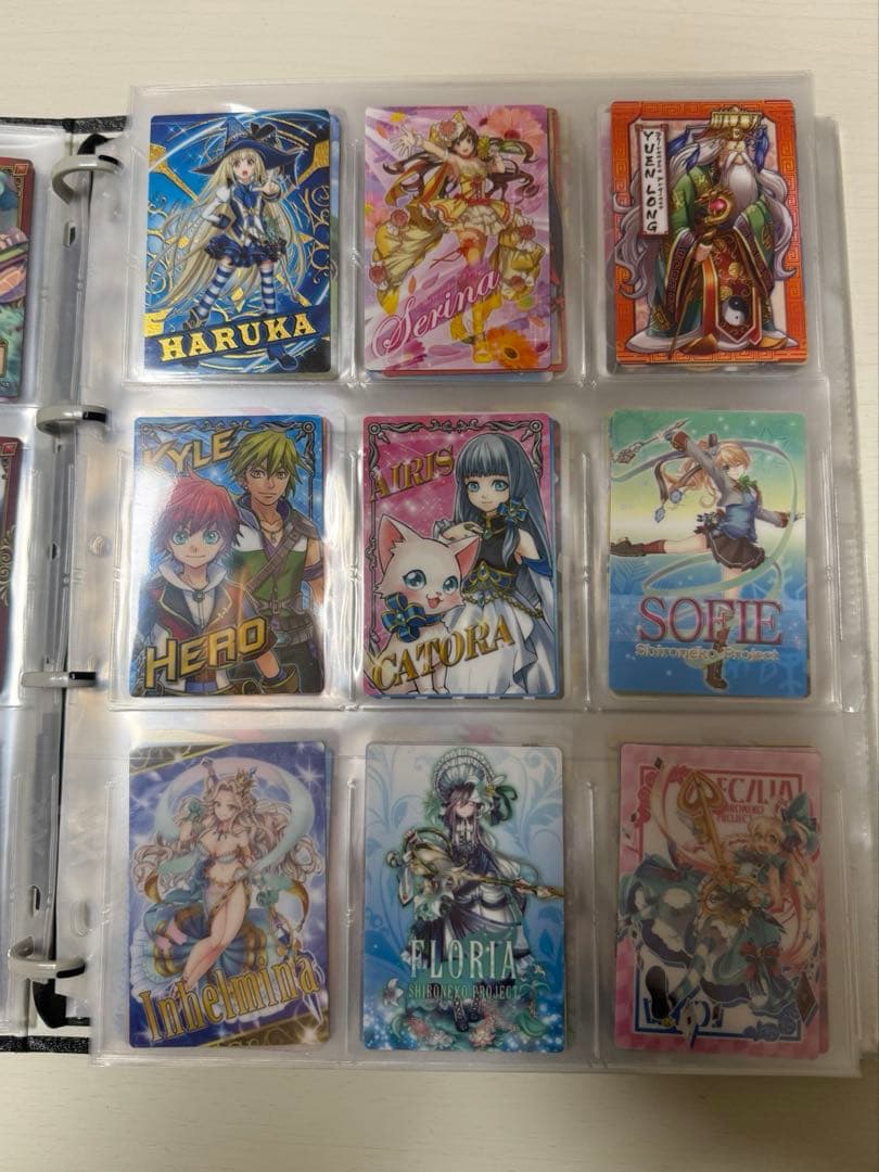 白猫プロジェクト　ウエハース　アーモンドピーク　コンプセット