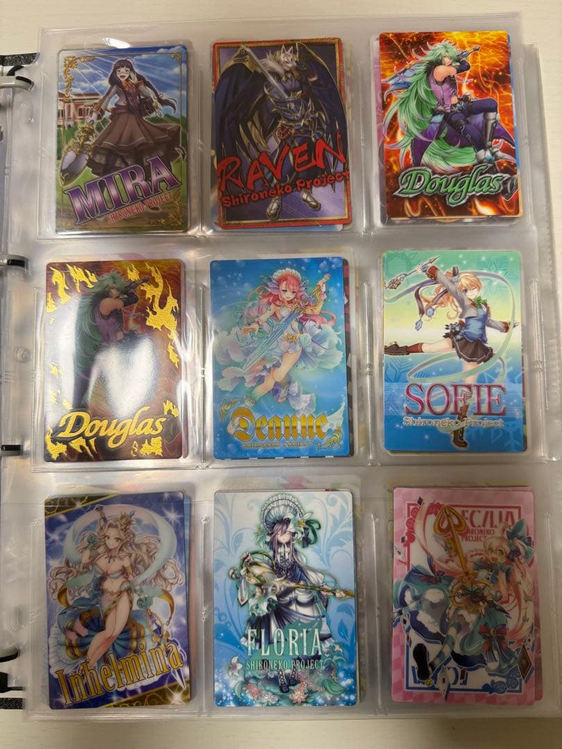 白猫プロジェクト　ウエハース　アーモンドピーク　コンプセット